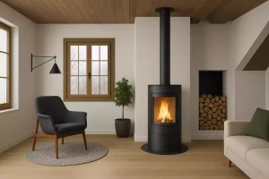 Comment changer la vitre d'un poêle à bois Invicta ?