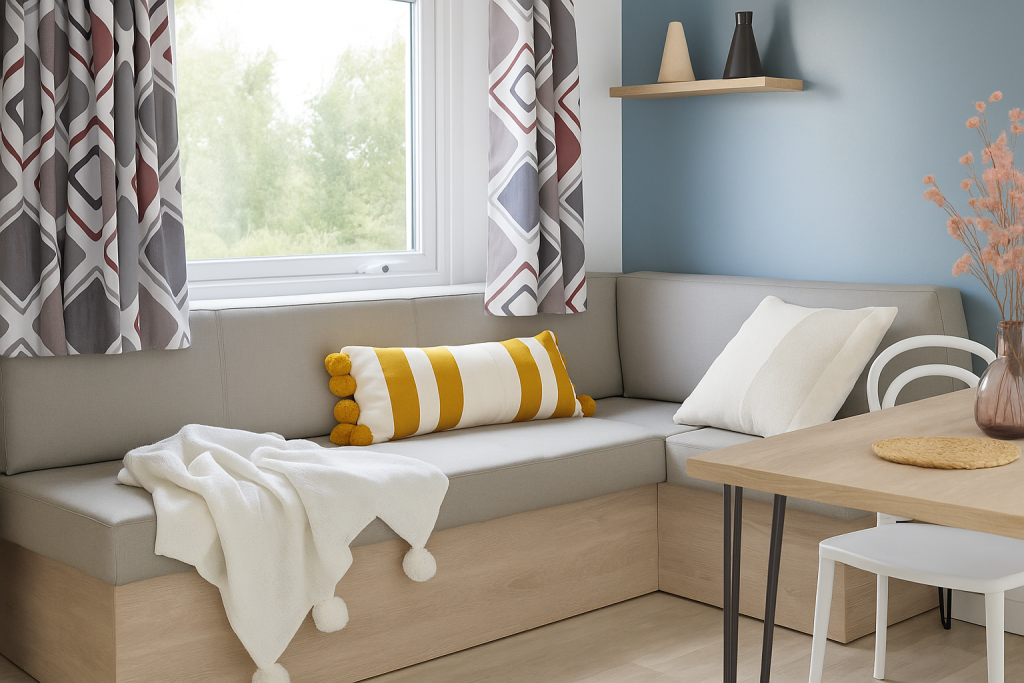 Comment réussir la rénovation de la banquette d’un mobil-home ?