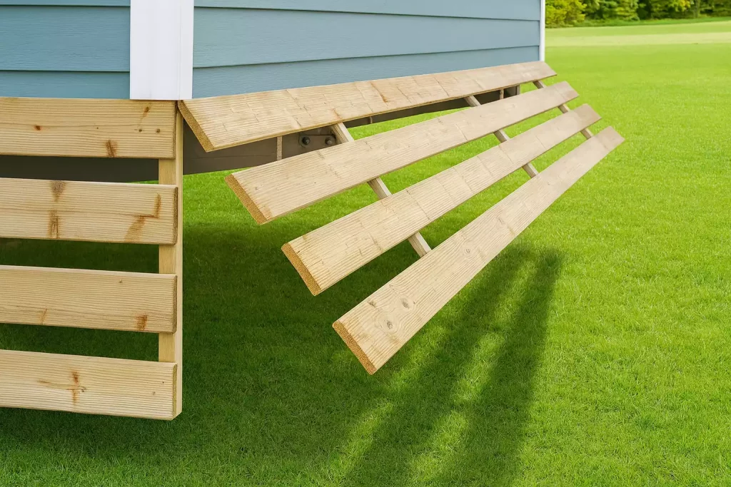 Les étapes de fixation du soubassement de mobil-home et les bonnes astuces pour un résultat durable