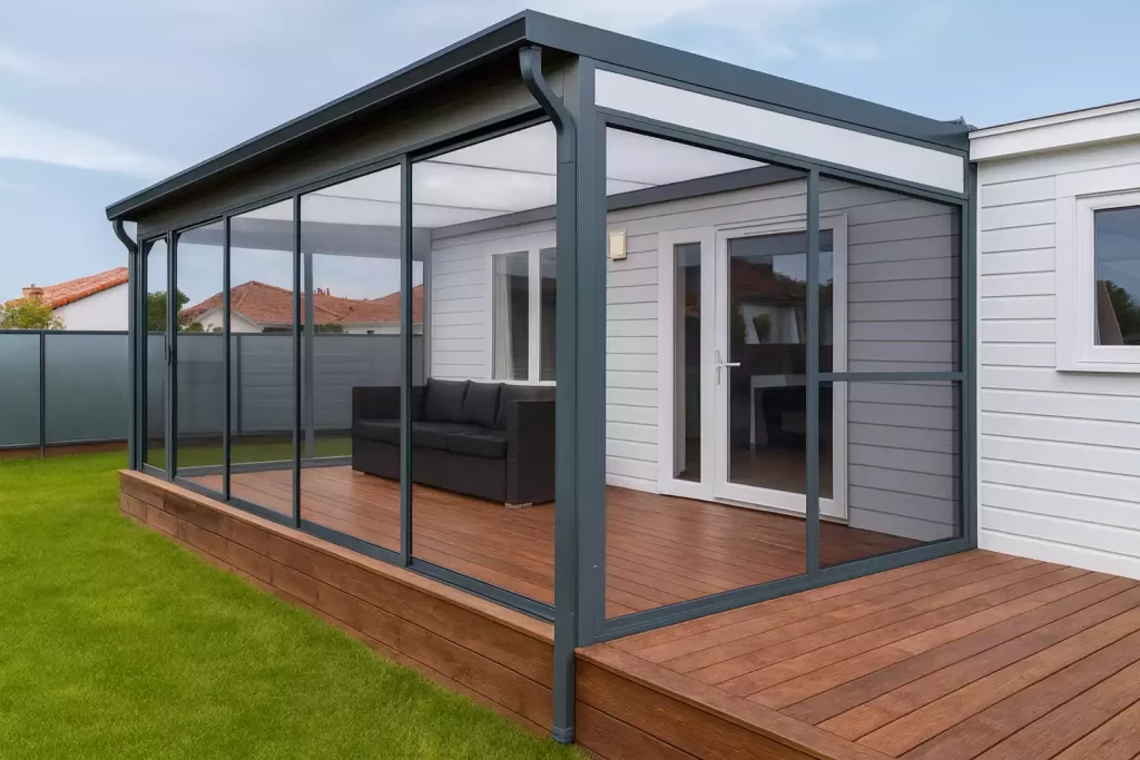 Les solutions efficaces pour profiter d’une terrasse de mobil-home à l’abri