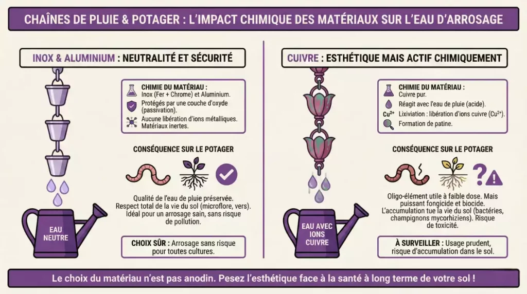 Un écoulement pensé pour la récupération de l’eau